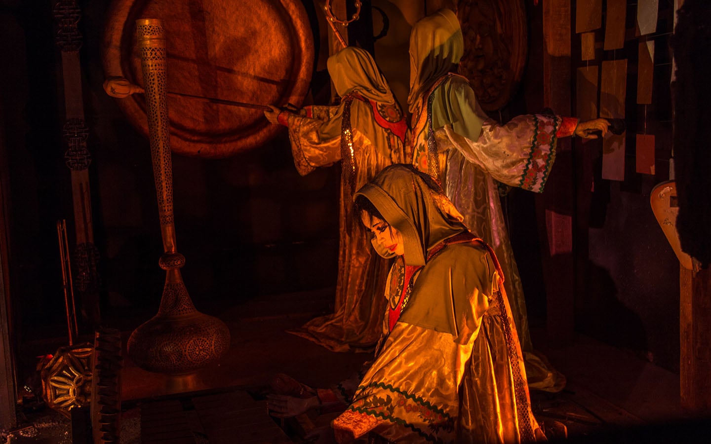 Phantasialand Geisterbahn Geister Rikscha