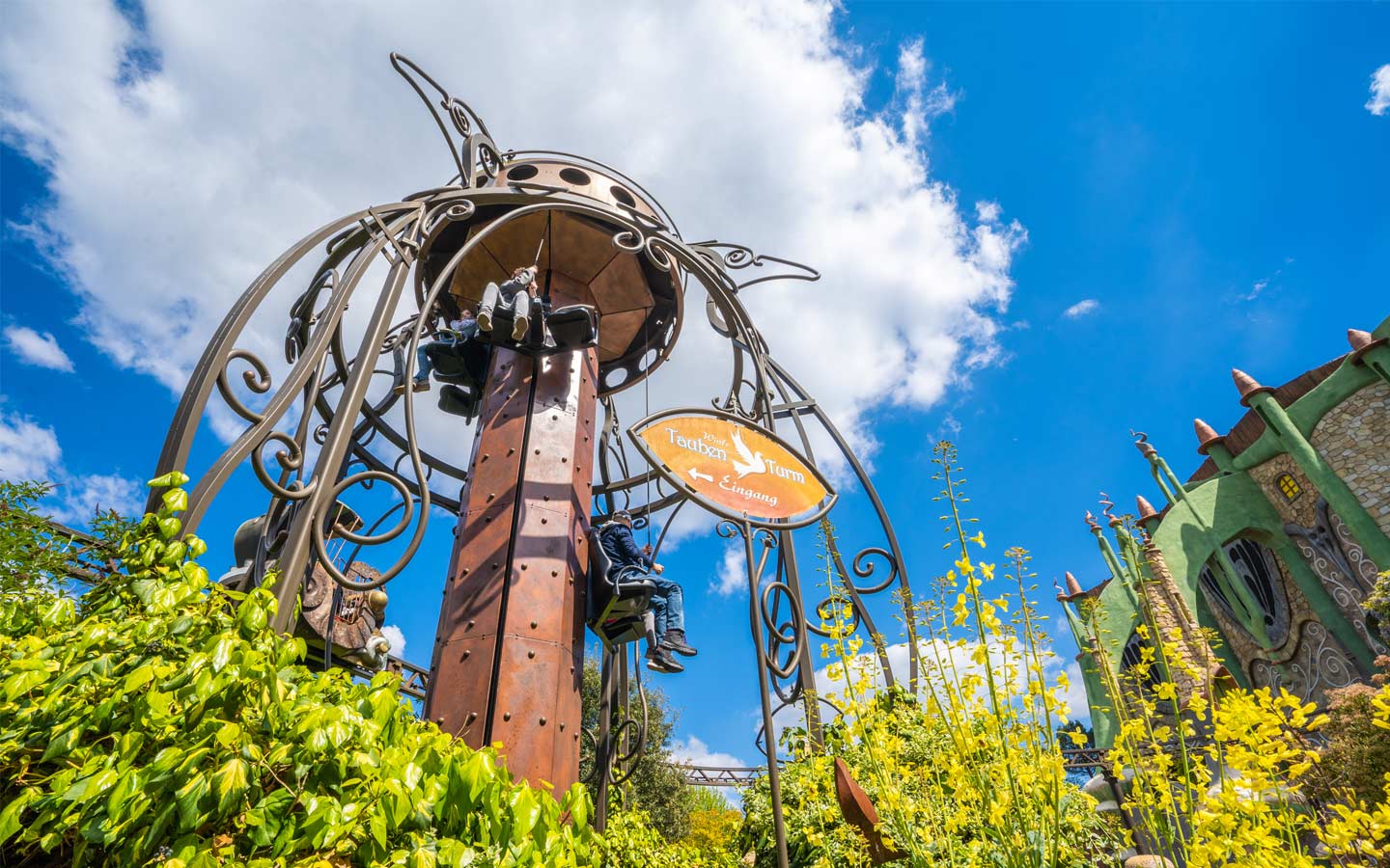 Phantasialand Interaktive Familien-Attraktion Wirtl´s Taubenturm