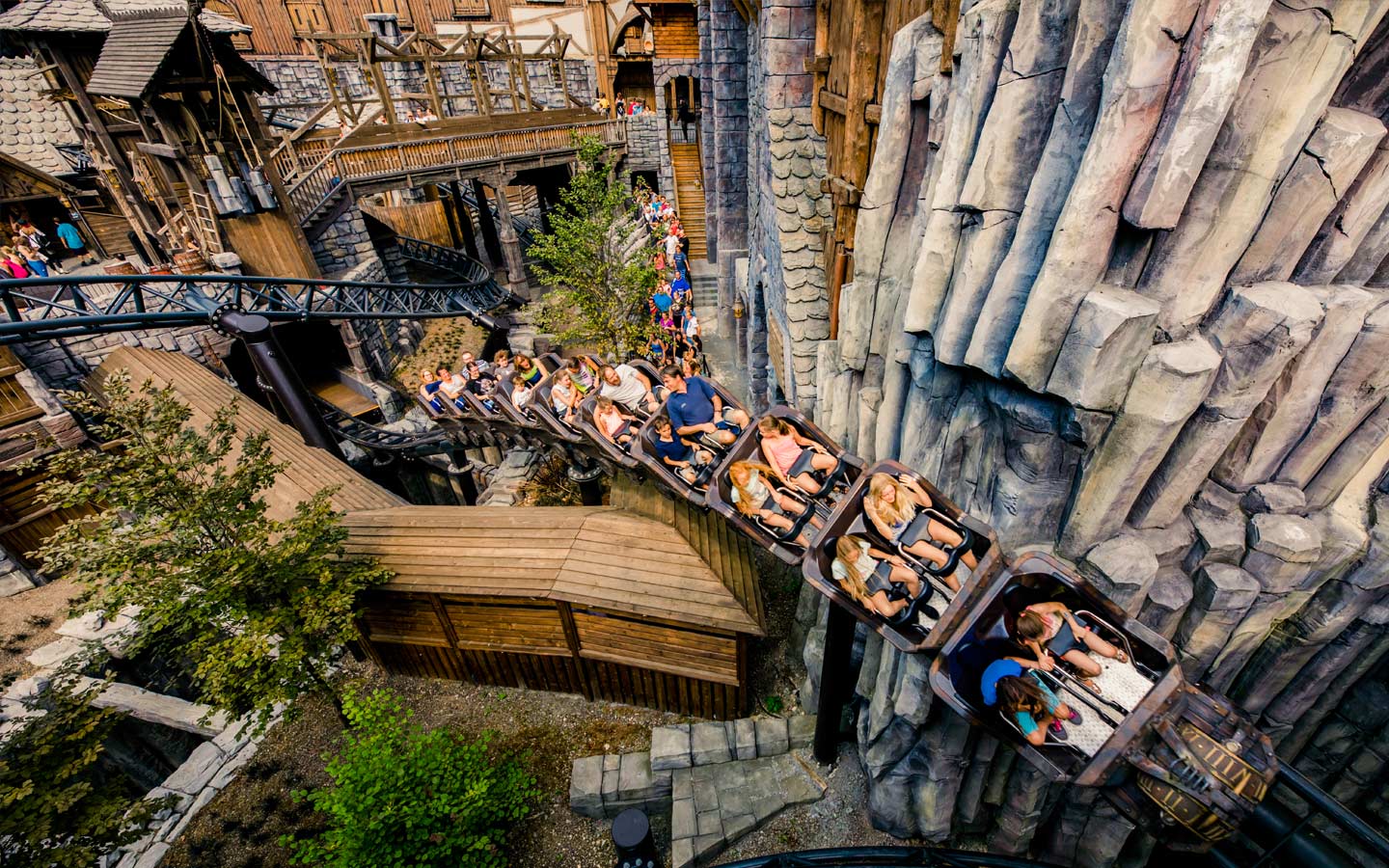 Phantasialand Familien-Achterbahn Family-Boomerang Raik